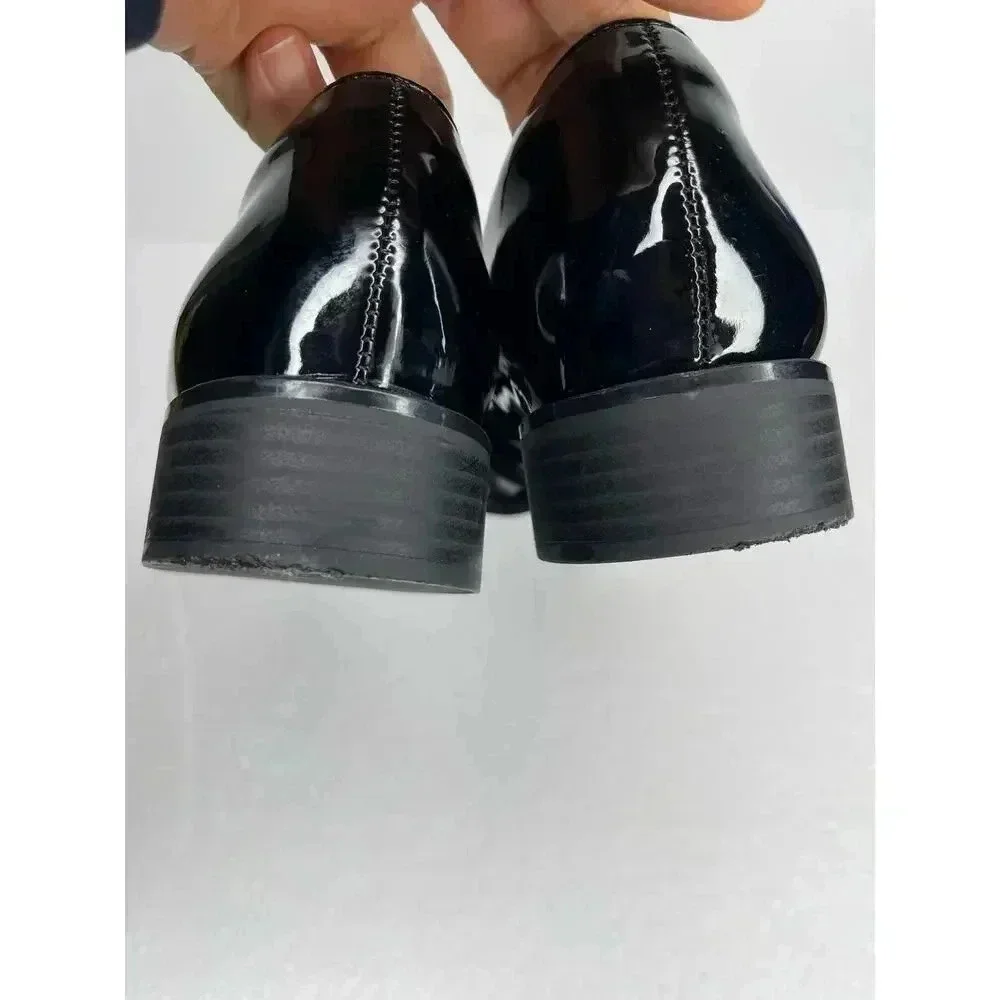ALDO women’s Encore Patent Leather Block Heel Loafers size 8 - Picture 11 of 11